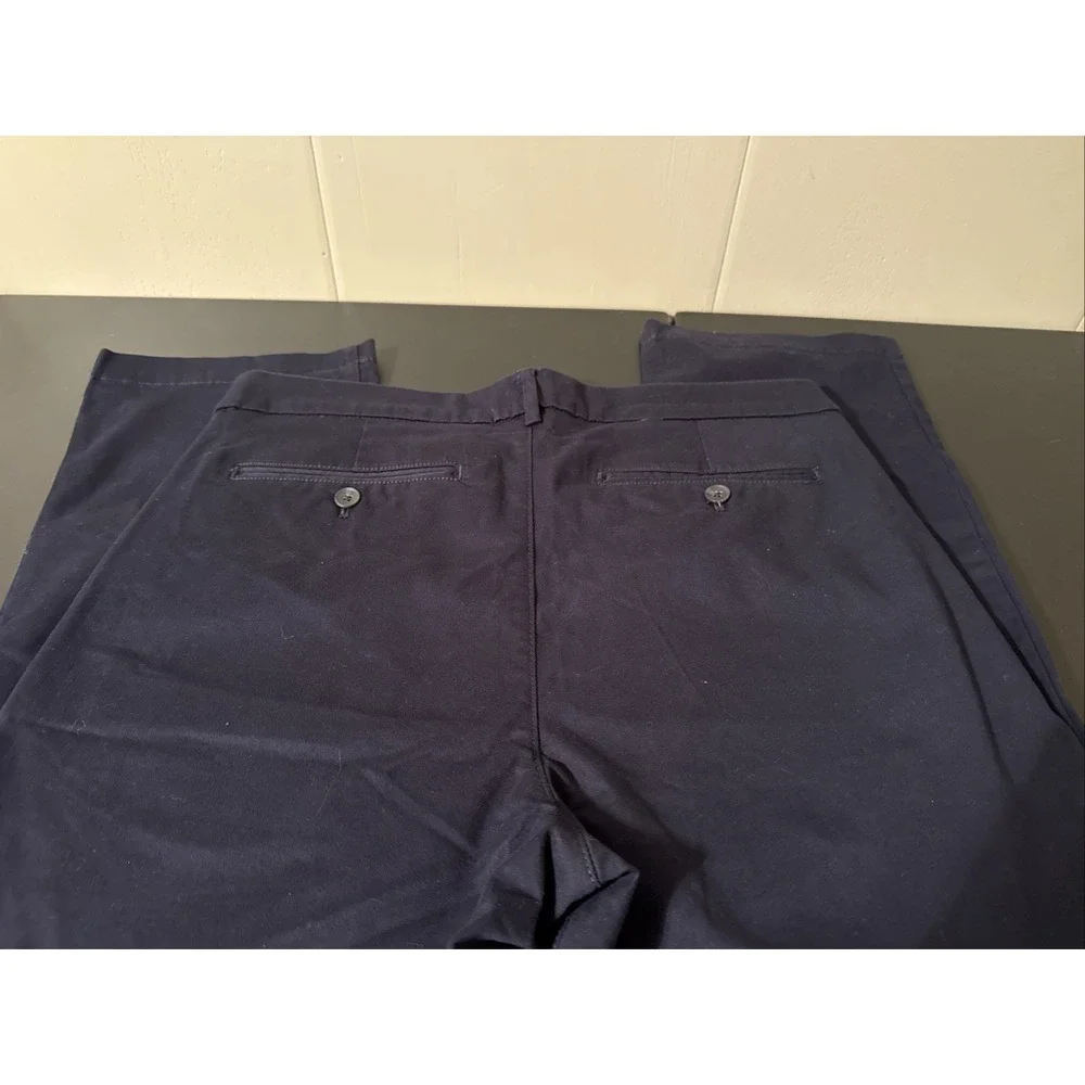 Express Men's Straight Fit Pants Blue 32x30